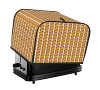 Spanish Flag Print 4-Slice Toaster Cover Dustproof Heat-Resistant Kitchen Appliance Home Decor Washable