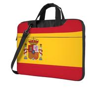 Spanish Flag Print Convenient Laptop Bags Stylish And Protective Computer Bag Style Unique