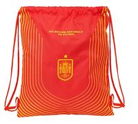 SPANISH FOOTBALL SELECTION - Large Flat Bag Backpack, Ideal for Children of Different Ages, Comfortable and Versatile, Quality and Resistance, 35 x 40 cm