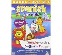 Spanish For Kids: Simple Words/Numbers And Colours [DVD]