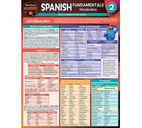 Spanish Fundamentals 2 - Vocabulary: A Quickstudy Laminated Reference Guide