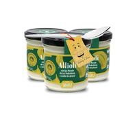 Spanish Garlic Sauce 135g | 3x Alioli Garlic Salsa Familia Suarez & Spoon