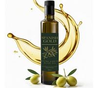 Spanish Gold Extra Virgin Olive Oil - High Polyphenols | November Harvest | Single Estate | Ancient Roots Tradition | Cold Extracted | Rich in Antioxidants | 500ml Bottle