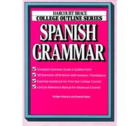 Spanish Grammar: (College Outline Series) (Books for professionals)
