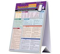 Spanish Grammar & Vocabulary Easel Book: a QuickStudy Reference Tool for School, Work & Language Barriers