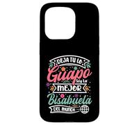 Spanish Great Grandmother Great Grandmom Del Mundo Bisabuela Case for iPhone 15 Pro