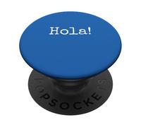 Spanish Greeting Shirt - Hola! Hello Message Tee PopSockets Adhesive PopGrip
