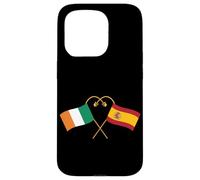 Spanish Heritage Spain Ireland Flag Spanish Flag Case for iPhone 15 Pro