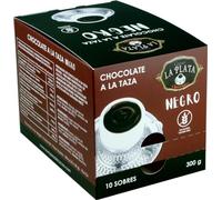Spanish Hot Dark Chocolate 10 sachets | Gluten Free, Soya Free, and Dairy-free Chocolate Drink | Vegan Hot Chocolate | Chocolate a la taza | 300 gr