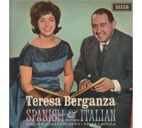 Spanish & Italian Songs LP (Vinyl Album) UK Decca 1962