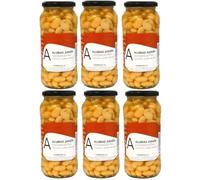Spanish Judion Giant Butter Beans, Cooked, 540g Glass Jar (6 x Jars)