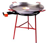 Spanish Large Paella KIT: Pan (90cm) & Gas Burner(70cm) & Reinforced TRIPOD