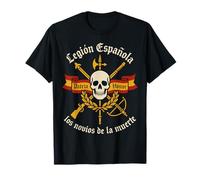Spanish Legion Bride and Groom Death Military Homeland Honor Spain T-Shirt