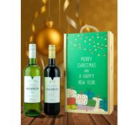 Spanish 'Merry Christmas' Wine Duo Gift