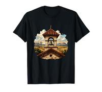 Spanish Mission Bell Tower Desert Southwest T-Shirt