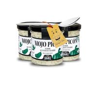 Spanish Mojo Sauce 135g Jar, 3pack Mojo Picon Green Salsa for Tapas & Spoon