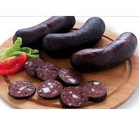 Spanish Morcilla de Cebolla Traditional Onion Black Pudding | 9 Authentic Blood Sausage from Spain | Perfect for Tapas & Cooking | 3 x 250g (3 packs x 3 units)