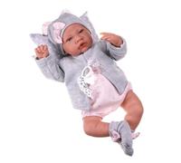 MuÑecas Antonio Juan Froad Doll Gray Cushion 42 Cm White Kids