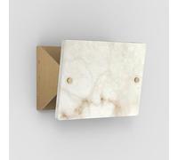 Spanish Natural Marble Sconces Walls Light Simple Alabaster Sconce Wall Lighting Modern B&B Aisle Walls Lamp Boho Walling Mount Wall Lights for Dining Room Stairs Bedroom, Stairs, Hallway