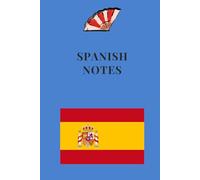 Spanish notes: Lined notebook for Spanish students and teachers