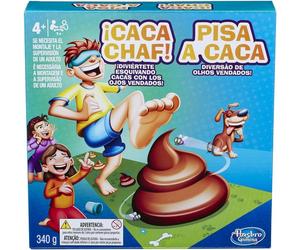 SPANISH/PORTUGUESE Hasbro Gaming ¡CACA CHAF PISA A CACA E2489 Family Game Kids
