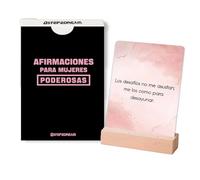 Spanish Positive Affirmation Cards for Women | Woman Daily Motivations | Mindfulness, Inspiration, and Meditation Deck | Ideal for Moms, Daughters, and Women