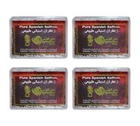 Spanish Saffron Combo Pack | 2 x 1g + 2 x 2g Premium Pure Saffron Threads | Authentic Spanish Saffron Spices Herb for Cooking, Desserts, Biryani & Tea