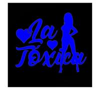 Spanish Saying Car Decal Vinyl Sticker Waterproof Removable Window/Body Decor, Black/White, 4x4 & 8x8 Inch(Blue,XS 10cm Wide)