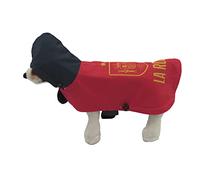 Spanish Selection - Raincoat for Dogs, Waterproof, Pet Clothing, Size M, Red, Official Product (CyP Brands)