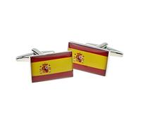 Spanish Spain National Flag Cufflinks