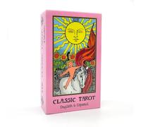 Spanish Tarot Cards for Beginners, Original Tarot Cards with Spanish Guide Book, Borderless Tarot Deck
