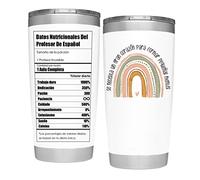 Spanish Teacher Gifts Coffee Mug - "Se Necesita Un Gran Corazón Para Formar Pequeñas Mentes" Cute Idea for Appreciation Week, Thank You, Birthday | 20oz White