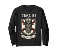 Spanish Third Cross Burgundy Flanders Soldier Spain Long Sleeve T-Shirt
