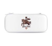 Spanish U.S. War Soldier Rider Carrying Case Compatible with Switch Hard Travel Storage Bag with 15 Game Card Slots