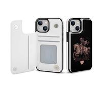 Spanish U.S. War Soldier Rider Cell Phone Flip Case Compatible with iPhone 13 Mini/13/13 Pro/13 Pro Max Soft Protective Shell