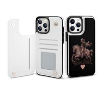 Spanish U.S. War Soldier Rider Cell Phone Flip Case Compatible with iPhone 13 Mini/13/13 Pro/13 Pro Max Soft Protective Shell