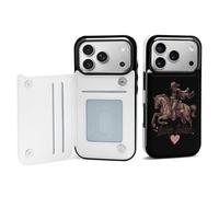 Spanish U.S. War Soldier Rider Cell Phone Flip Case Compatible with iPhone 17/17 Air/17 Pro/17 Pro Max Soft Protective Shell