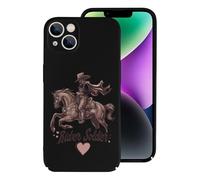 Spanish U.S. War Soldier Rider Slim Cell Phone Case Compatible with iPhone 14/14 Plus/14 Pro/14 Pro Max Hard Protective Shell