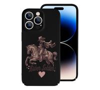 Spanish U.S. War Soldier Rider Slim Cell Phone Case Compatible with iPhone 14/14 Plus/14 Pro/14 Pro Max Hard Protective Shell