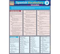 Spanish Vocabulary 2:Intermediate (Quick Study: Academic)