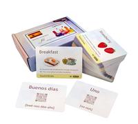 Spanish Vocabulary Educational Flashcards for Beginners