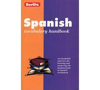 Spanish Vocabulary Handbook (Berlitz Language Handbooks)