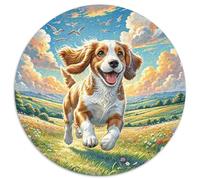 Spanish Water Dog 1000 Piece Jigsaw Puzzle for Women, Men Animal Theme Challenging Puzzles Educational Games Creativity & Gift Giving 1000pcs (67.5x67.5cm)
