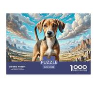 Spanish Water Dog 1000 Pieces Jigsaw Puzzles Engaging Educational Games Jigsaw Puzzle Home Decoration for Gifts 52x38cm/1000pcs