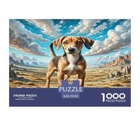 Spanish Water Dog 1000 Pieces Premium Jigsaw Age 3+ Cool Collage Effect, Fun Details, Educational, Challenging 70x50cm/1000pcs