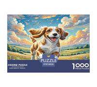 Spanish Water Dog Jigsaw Puzzle Puzzle for Adults Recycled Paper for Aduls 1000 Pieces Puzzle Fun And Challenging Family Game Educational Game Decompression 38x26cm/1000pcs