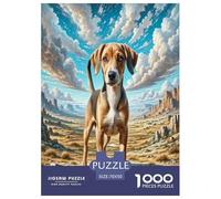 Spanish Water Dog Jigsaw Puzzles Puzzles for Adults Kids. 1000 Piece Handsome animals Impossible Challenge Toy Educational Game Home Decoration for Educational Games Gifts 70x50cm/1000pcs