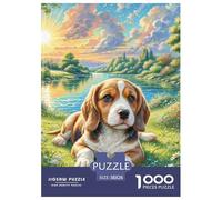 Spanish Water Dog Jigsaw Puzzles Puzzles for Adults Kids. 1000 Pieces Impossible Challenge Toy Educational Games Home Decoration for Adults& Kids Age 14 Years Up 38x26cm/1000pcs