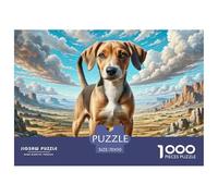 Spanish Water Dog Puzzle 1000 Pieces for Adults Teens Educational Entertainment Premium Box Collectible 70x50cm/1000pcs