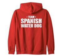 Spanish Water Dog Team Dog Owner Zip Hoodie